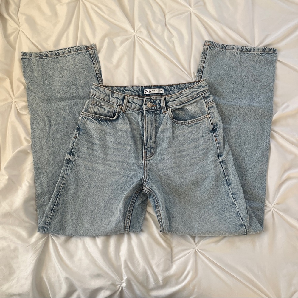 Zara straight leg jeans
